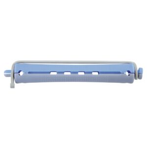 Permanentspole 13 mm x 91 mm blå/grå - 12 st