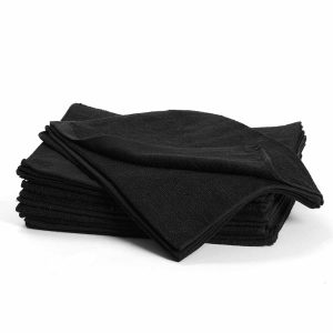 Bleachsafe Handduk Svart 34x82 cm
