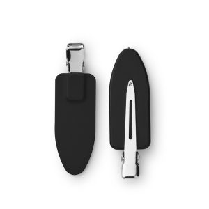 8650-Setting clip, Svart rubberized