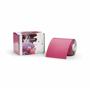 8856-Foil 100 m embossed, Hot Rosa