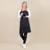 TD93709-Färgförkläde Neon - Svart(gallery image)