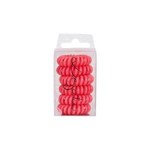 0003RING-DESSATA Fuchsia no-pulling hårsnodd - 6 st