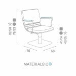 CH:230-ROBERTA CHAIR TOP
