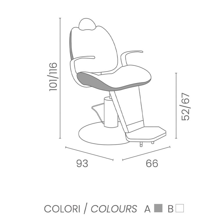 LR:BC650-FIGARO BARBER CHAIR(gallery image 4)