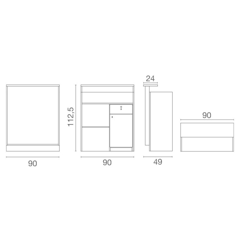 LR:RD030-ARENA RECEPTION DESK-2