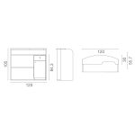 LR:RD040-VERONA BLACK RECEPTION DESK-2