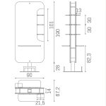 MI:510-09:-NEW YORK STYLING MIRROR-2