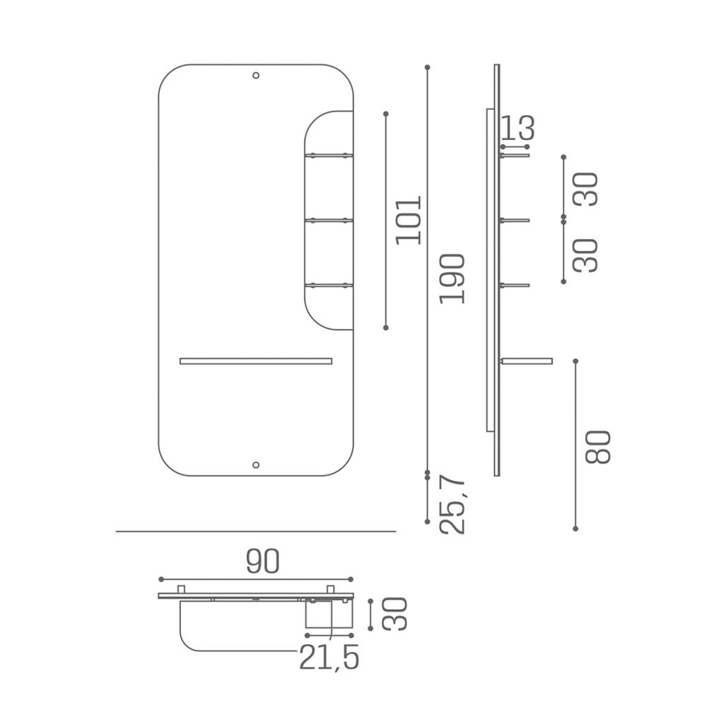 MI:510-09:-NEW YORK STYLING MIRROR-3