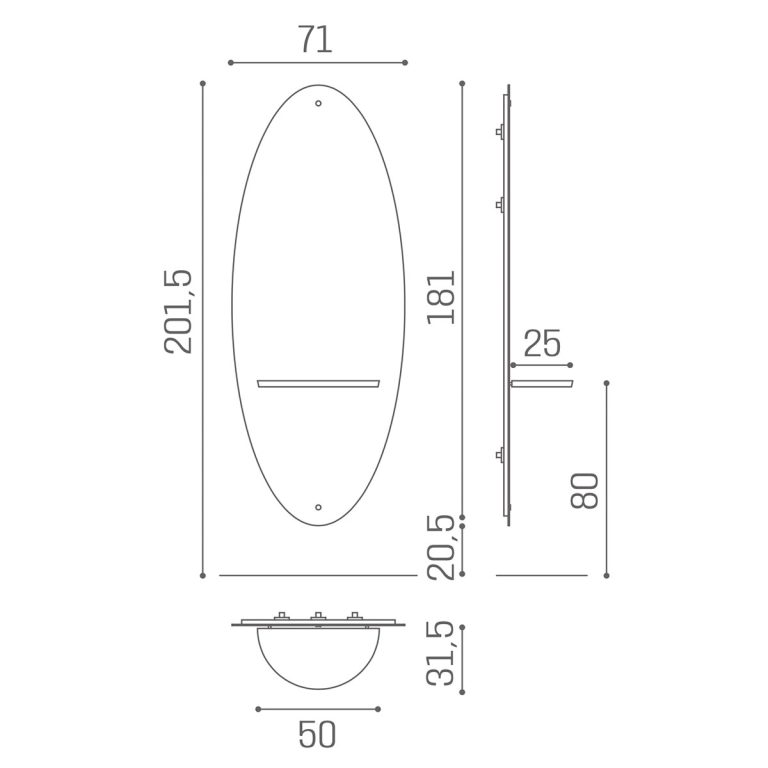 MI:590-03:-MERCURY STYLING MIRROR-3