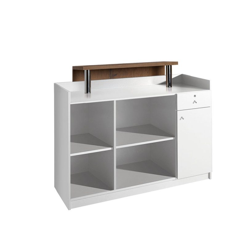 RD:038-MILLENNIUM WOOD RECEPTION DESK-1