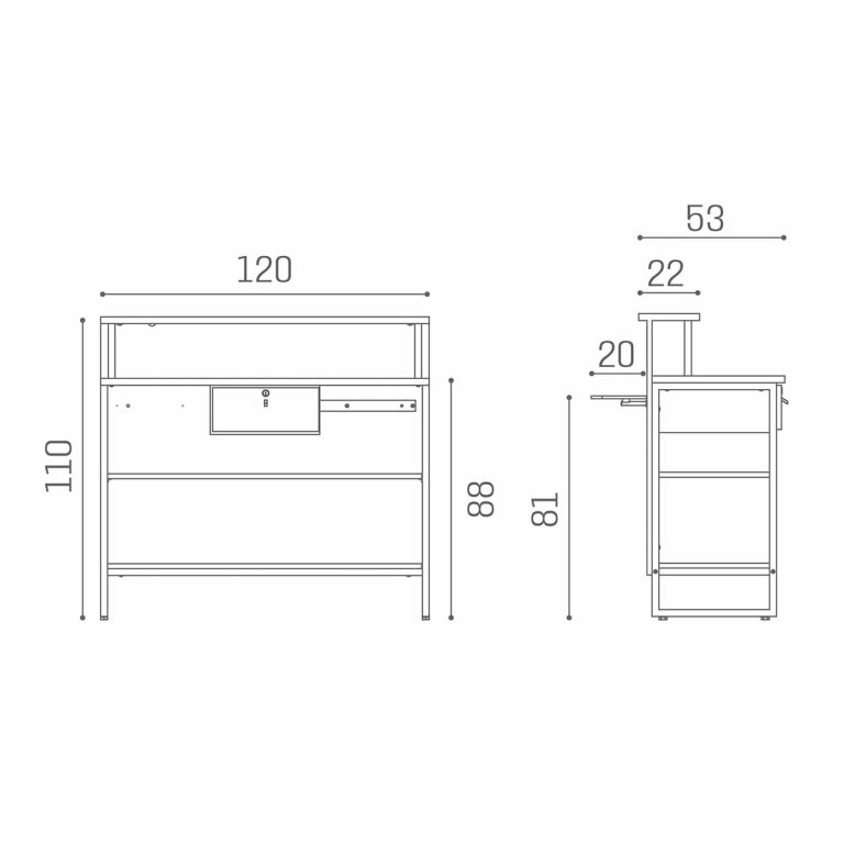 RD:310-CARNABY RECEPTION DESK-3