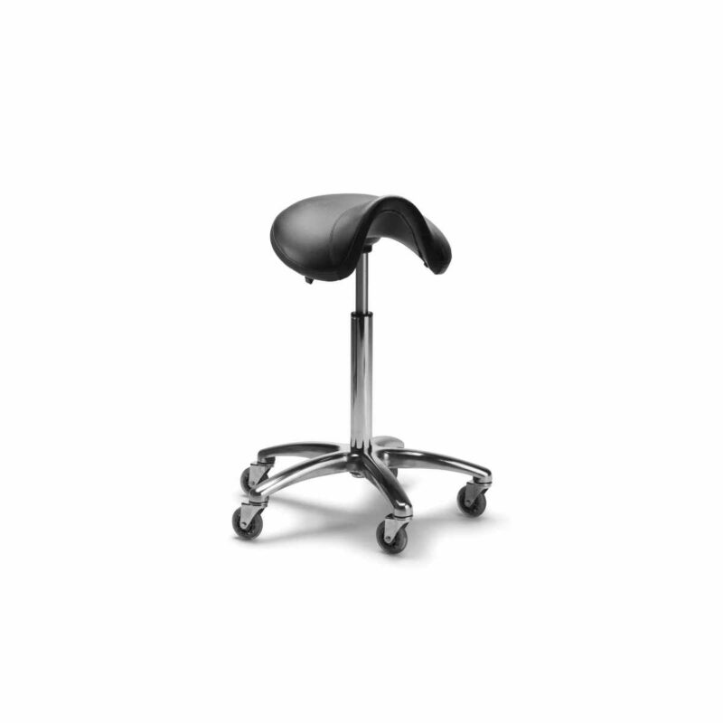 4651-Arbetsstol - Saddle - Svart